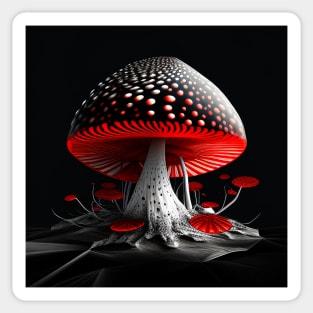 Fly agaric 3 Sticker